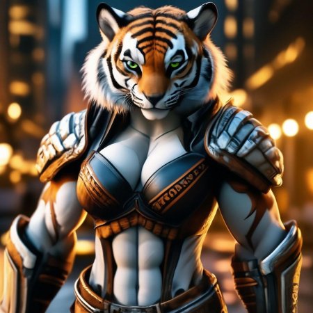 Антропоморфный тигр