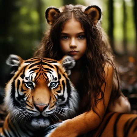 Портрет тигра