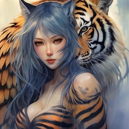 Красивые тигры