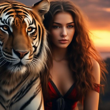 Красива девушка