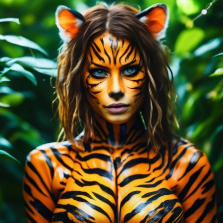 Бодиарт женщины