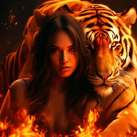 Девушка в огне