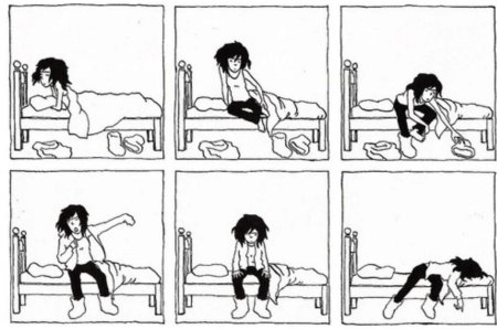 Комикс просыпается