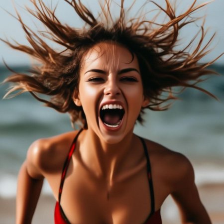 Сумасшедшая девушка