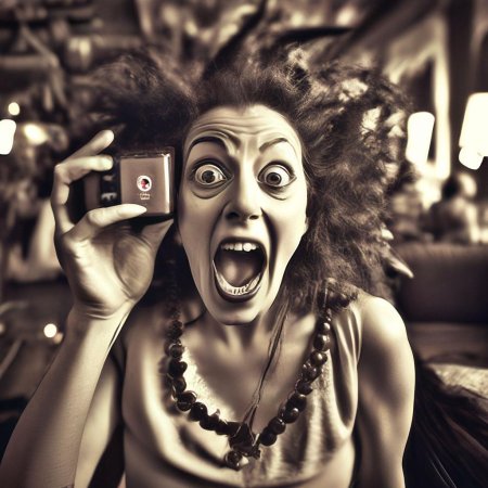 Сумасшедшая женщина