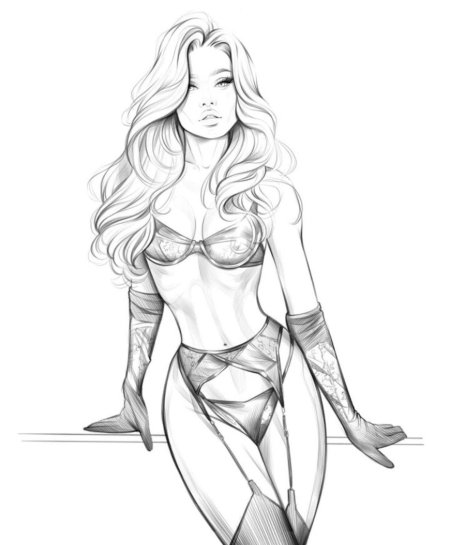 Сексуальные рисунки