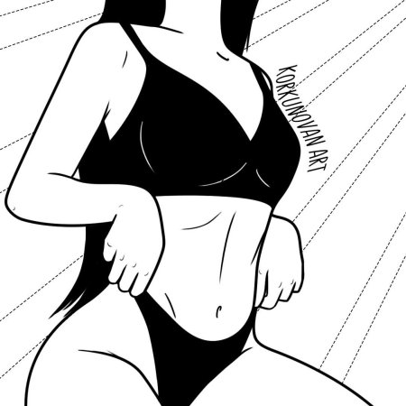 Рисунки черно белые тела