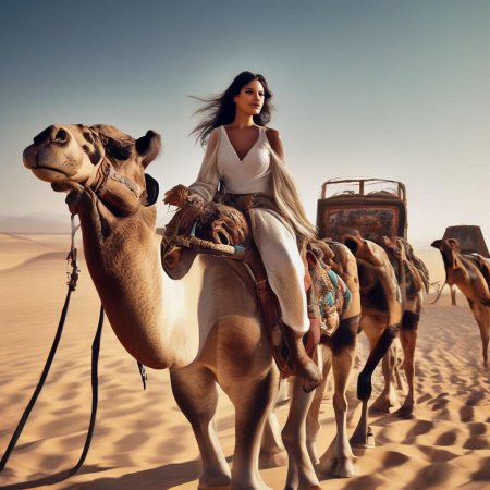 Пустыня караван