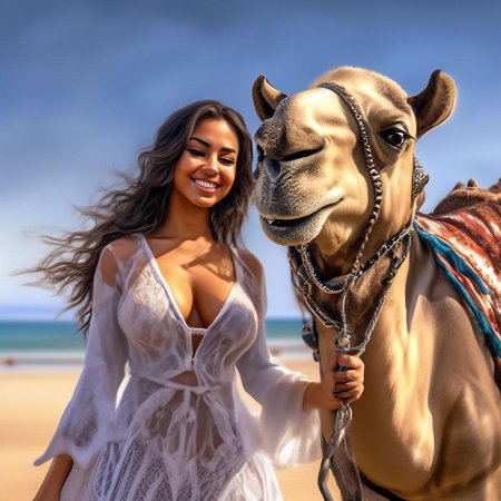 Красивая арабская девушка