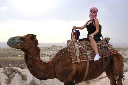 Сафари на верблюдах в Каппадокии