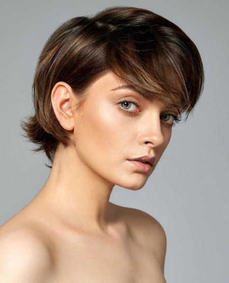 Стрижки на короткие волосы для девушек без укладки