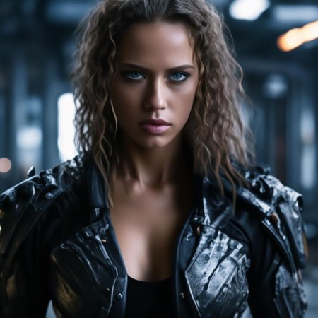 Женщина терминатор