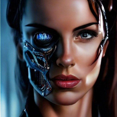 Девушка киборг