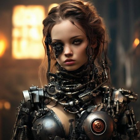 Стимпанк девушка