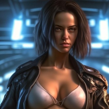 В стиле киберпанк