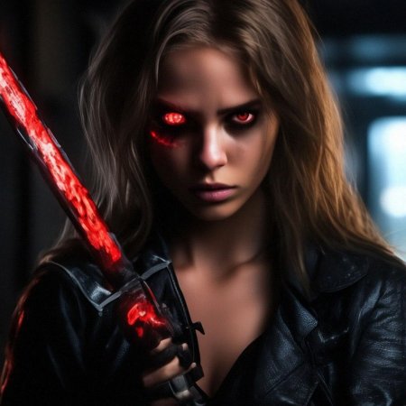 Женщина с мечом