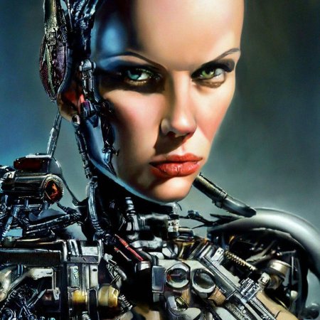 Женщина робот