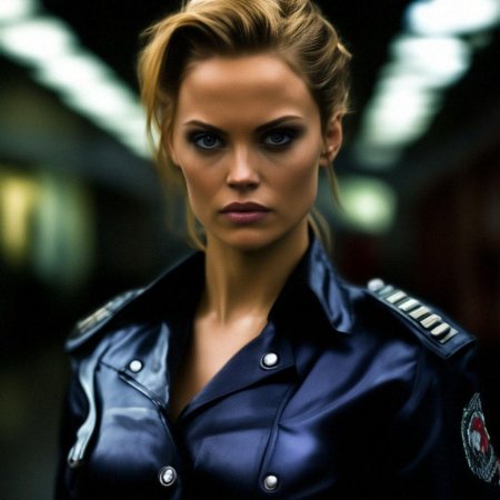 Полицейская девушка