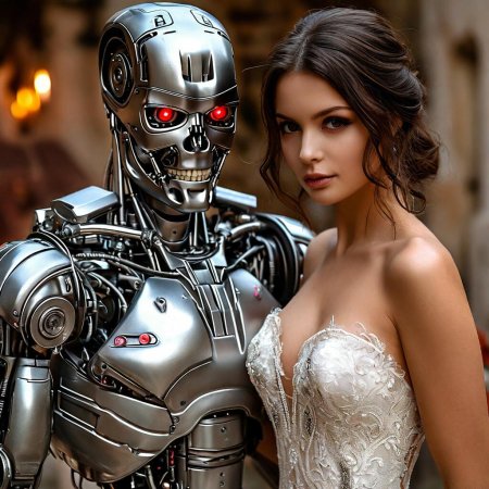 Робот красивый