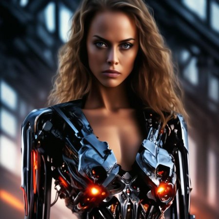 Женщина терминатор