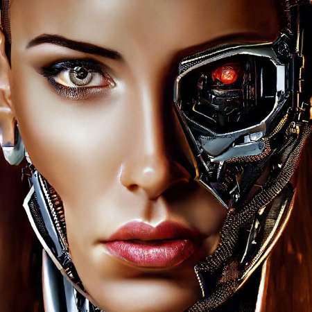 Девушка робот