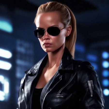 Женщина терминатор