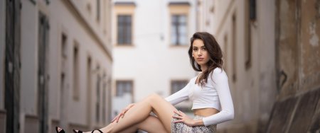 Грузинские девушки на улицах