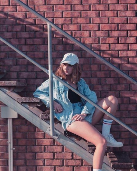 Фотосессия на лестнице