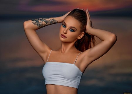 Красотка девушка