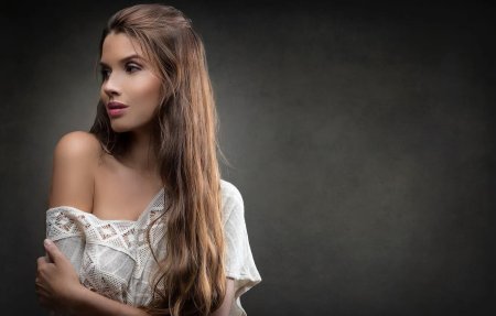 Серый фон для портрета