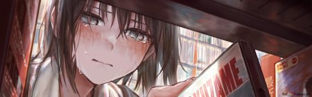 Аниме плачет девушка