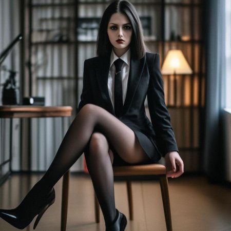 Женщина в деловом костюме