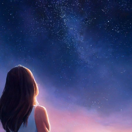 Космос девушка