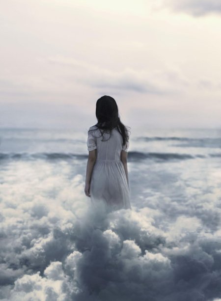 Человек на облаке