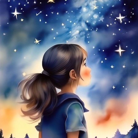 Звездное небо рисунки