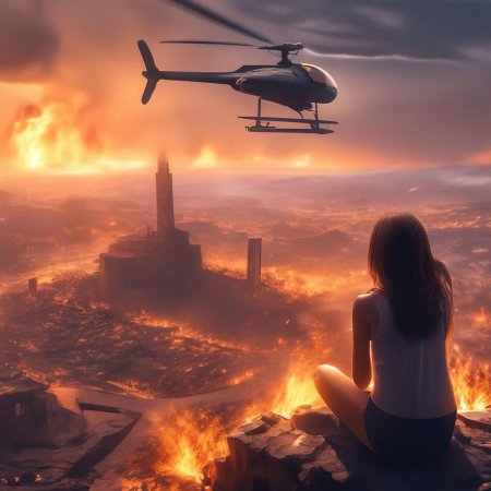 Летающий вертолёт