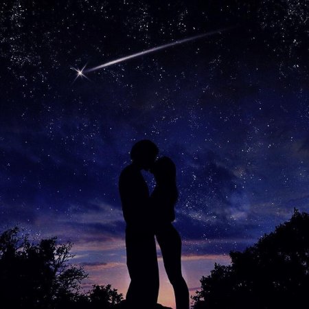 Влюбленные ночью