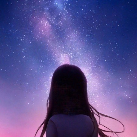 Космическая девушка