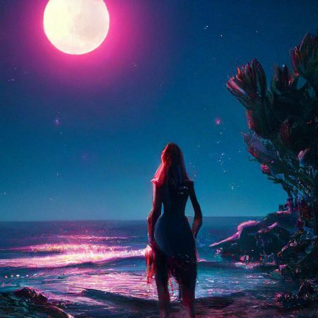 Луна девушка