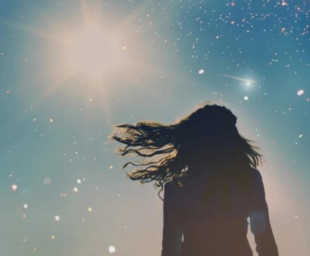 Девушка звезда