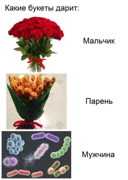 Шутки про венерический букетик
