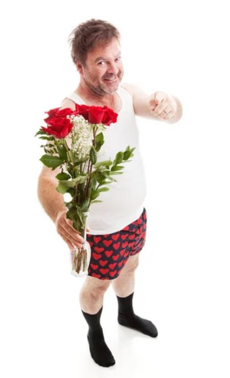 Мужчины с цветами прикольные