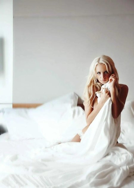 Фотосессия в белом