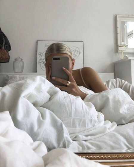 Селфи в кровати