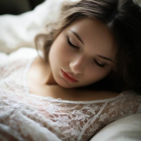 Девушка в кружевном белье