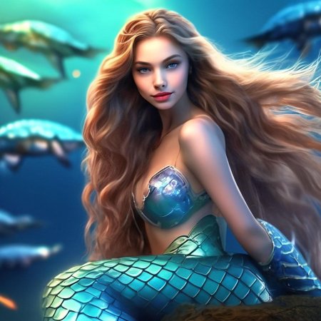 Девушка русалка