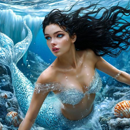 Красивые русалки