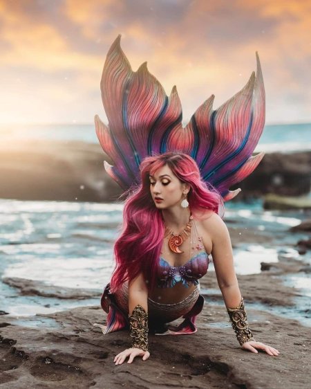 Русалка косплей