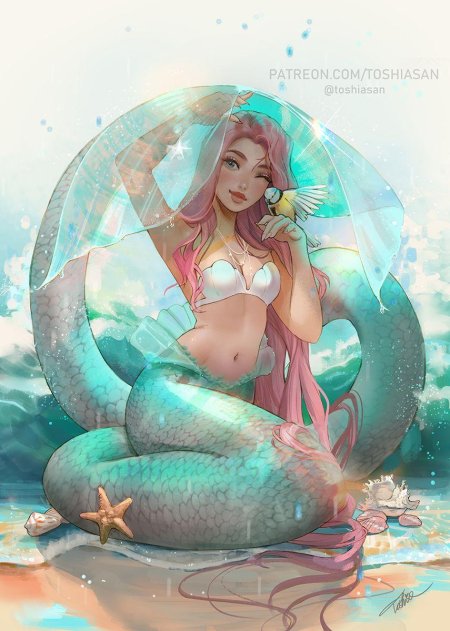 Русалка арт