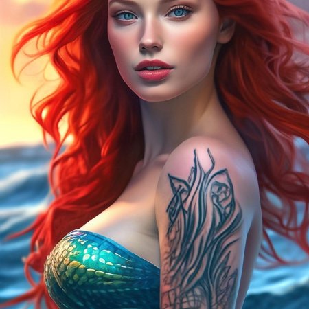 Русалки красивые